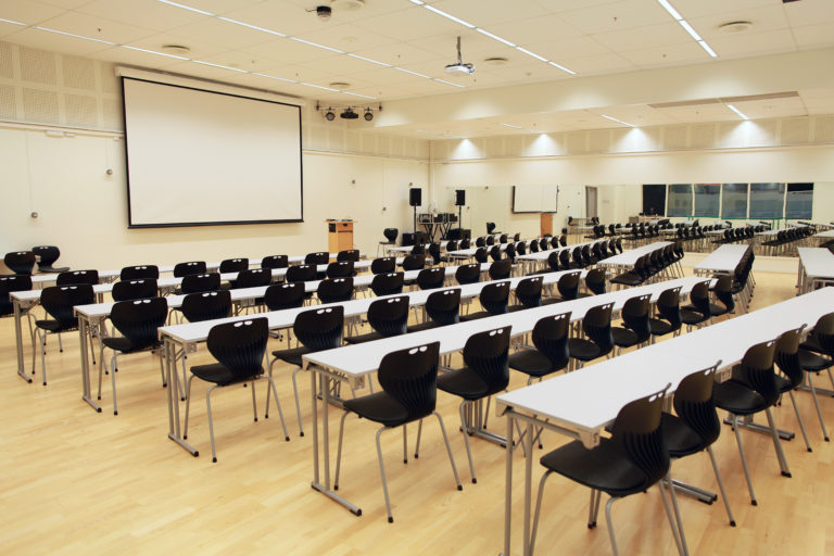 dansesalen som møterom