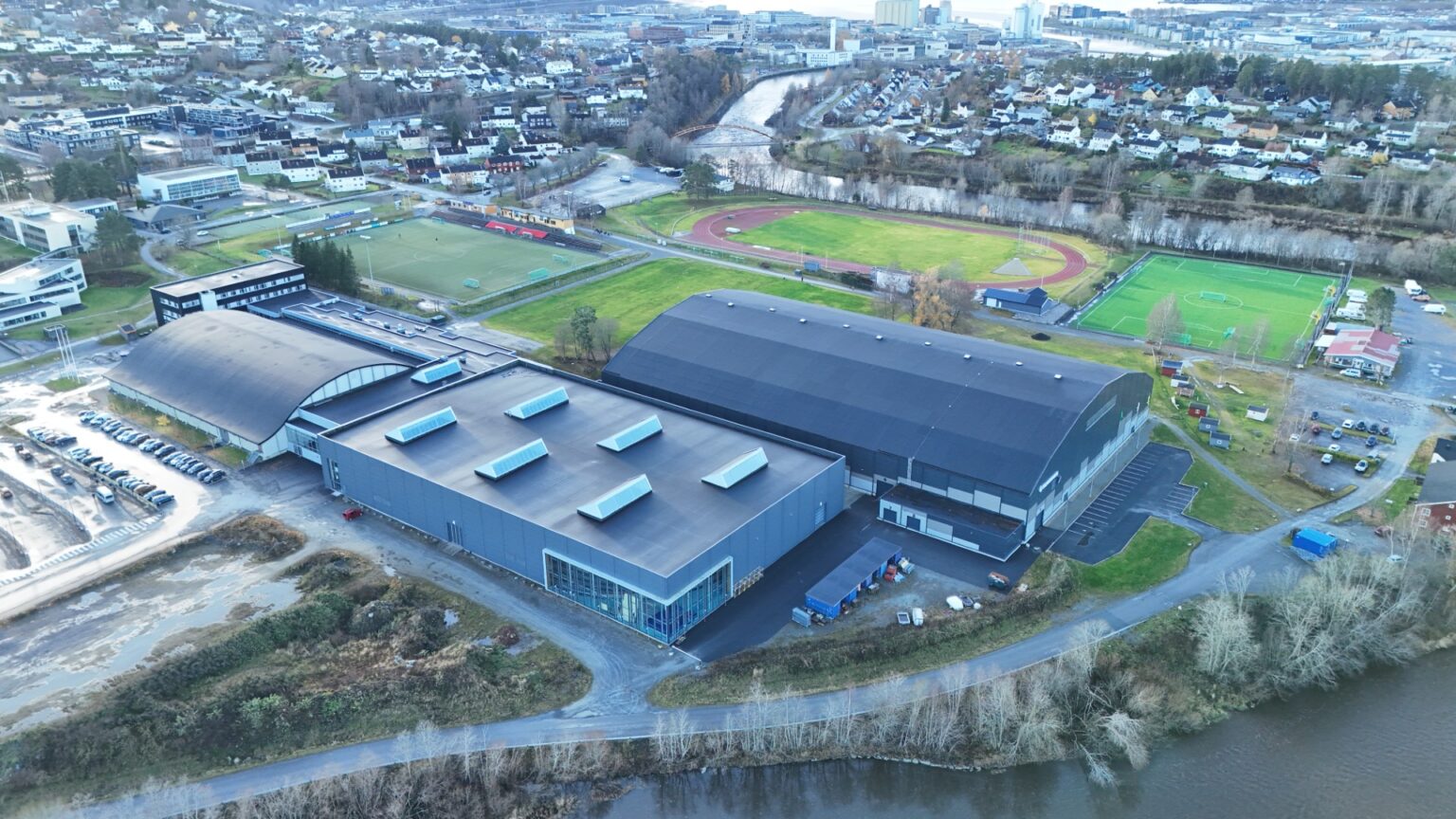 Oversiktsbilde Steinkjerhallen